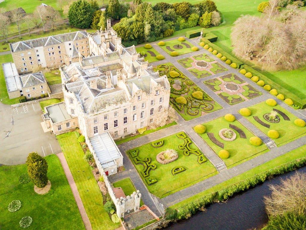 Newbattle Abbey College — boarding school campus